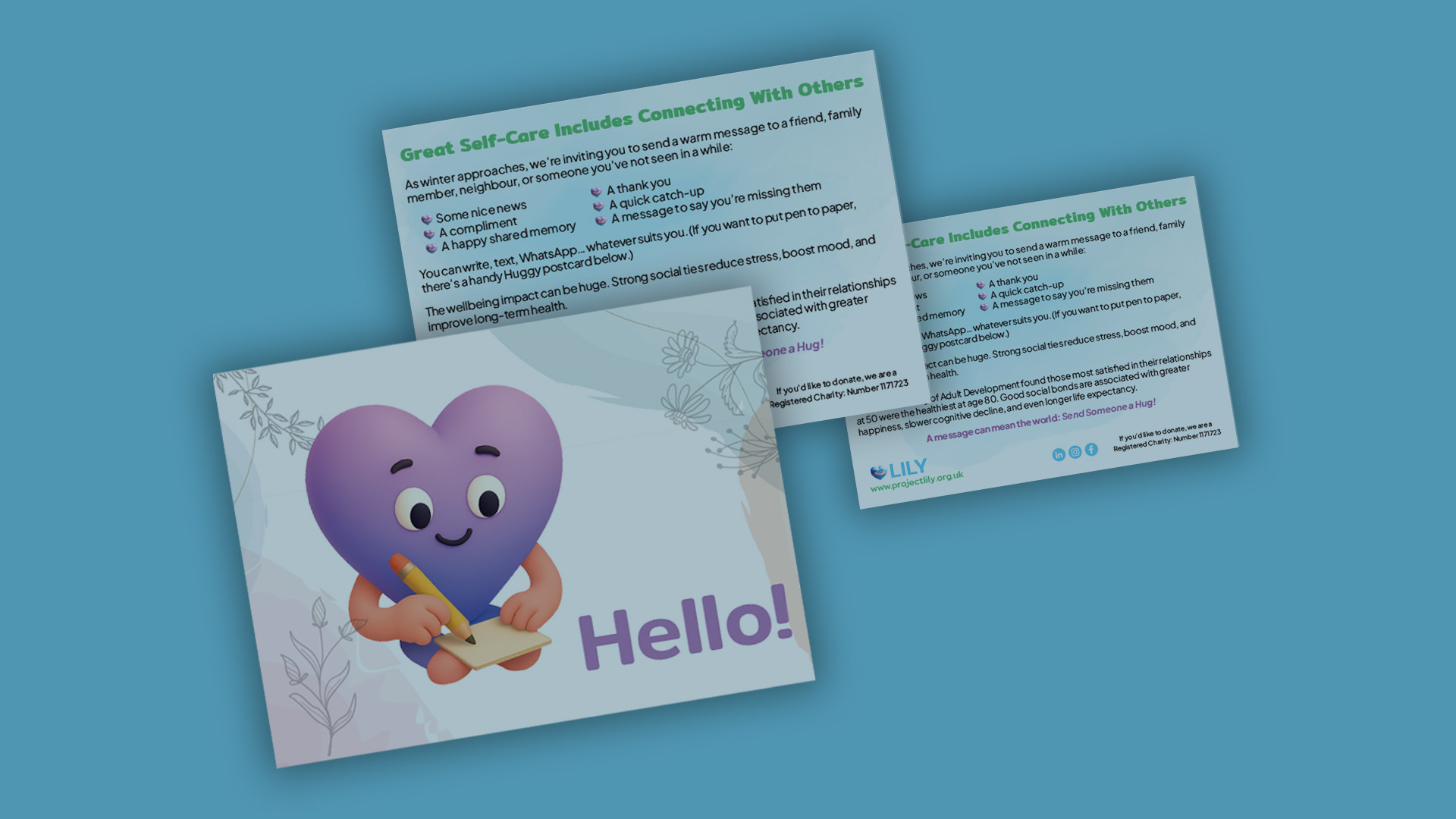 Who will you send a hug to?