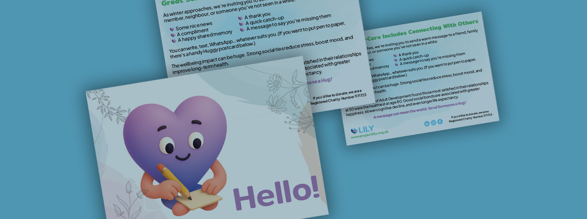 Who will you send a hug to?